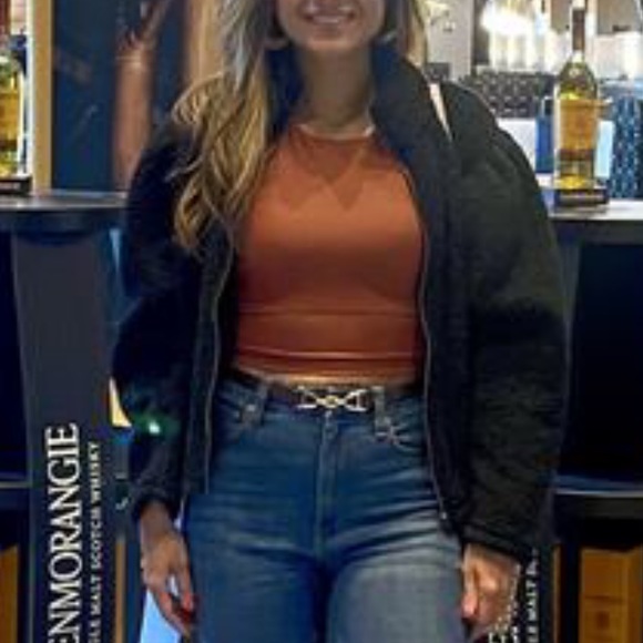 Express Sherpa Zip Up Jacket - Picture 7 of 8